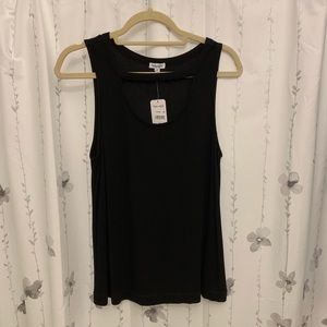 Splendid Tank with Choker Neckline